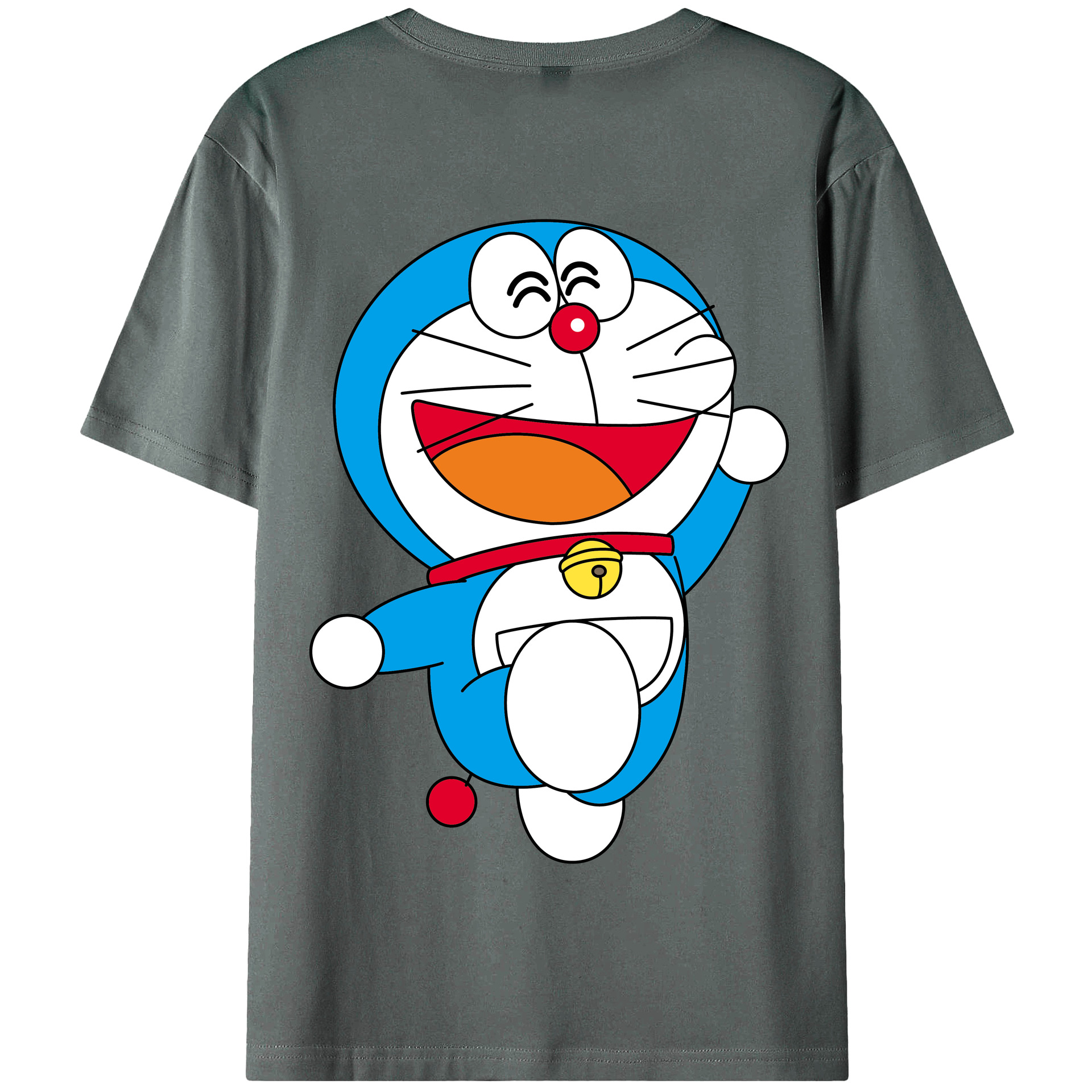 （画像用） ドラえもん Doraemon 綿100％半袖Tシャツ（背面プリント）